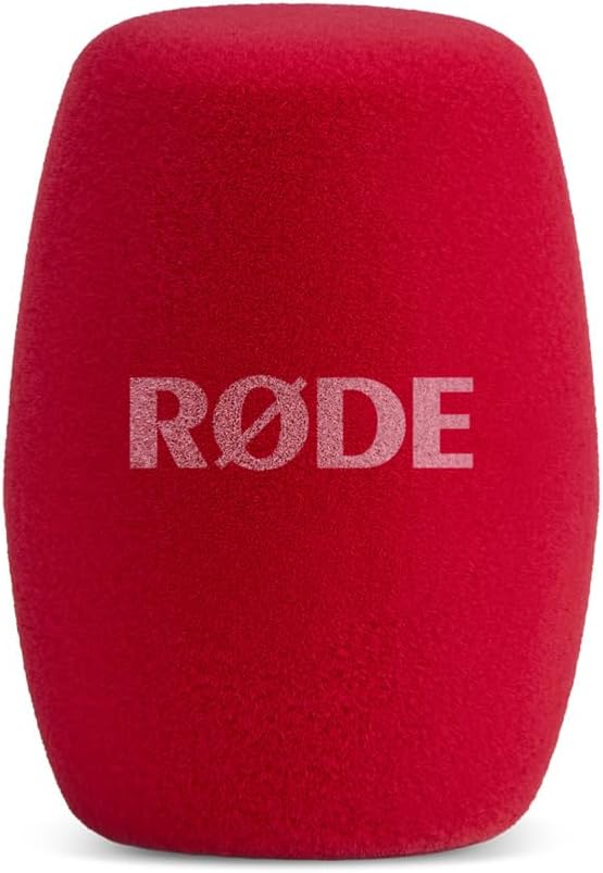 Rode Interview Micro Handadapter für Wireless Micro Mikrofon-System Rot mit keepdrum Mikrofasertuch