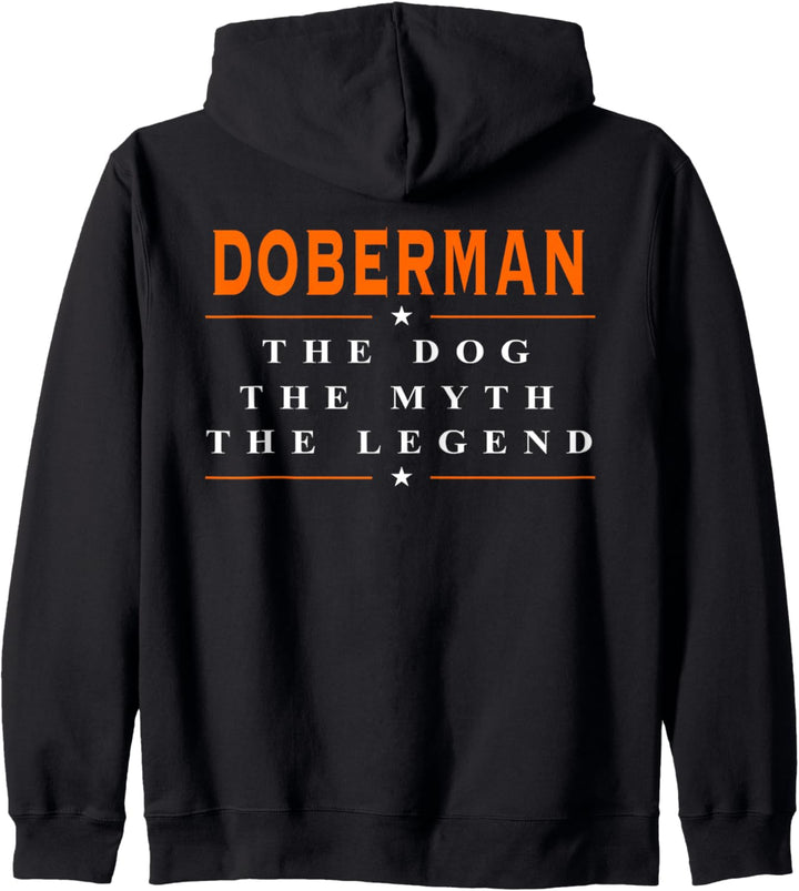 Doberman-Hund | Doberman The Myth Kapuzenjacke