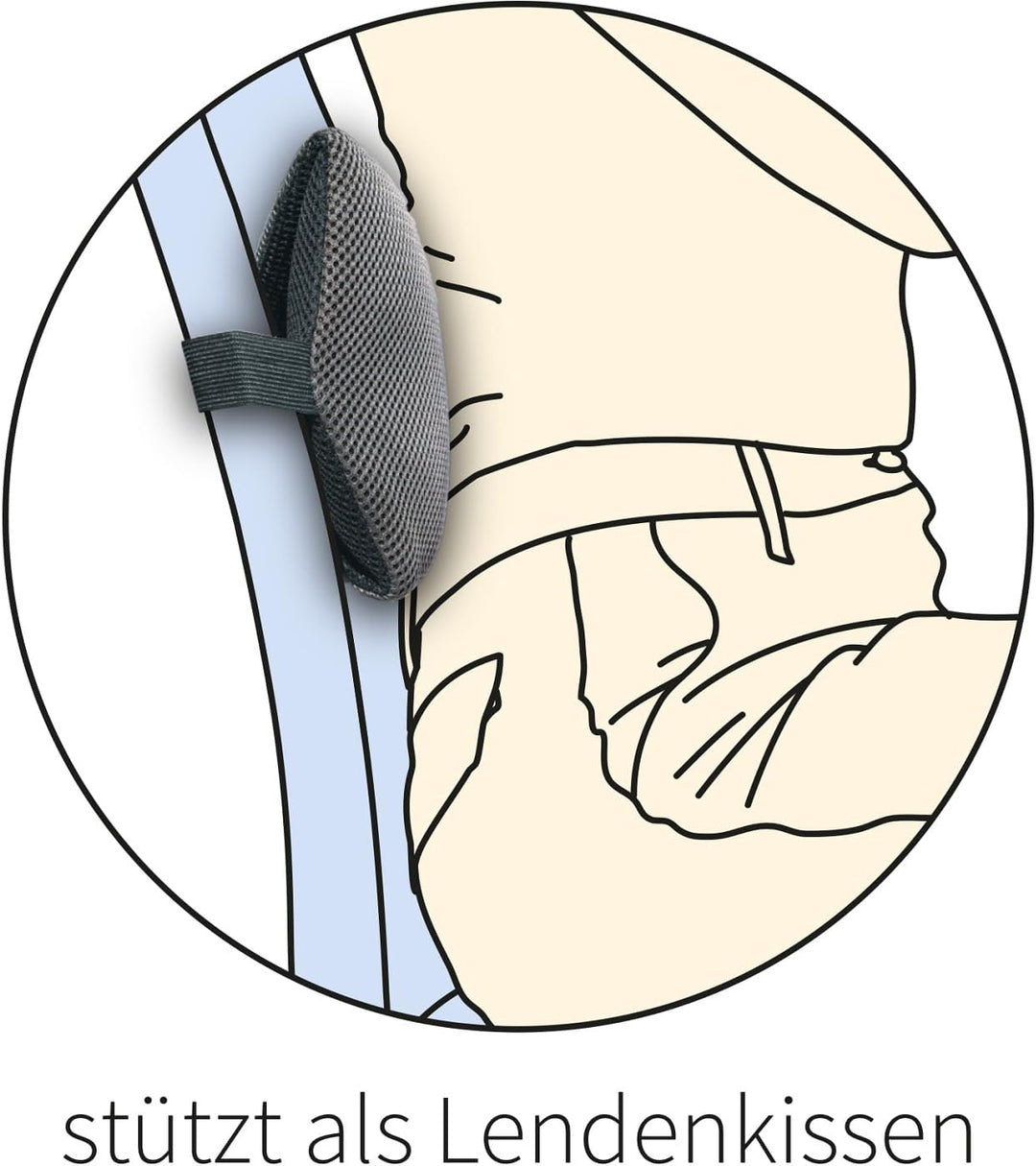 John Sport-Thieme Balancekissen | Ballsitzkissen, Sitzballkissen für dynamisches Sitzen, Fitness, Gy