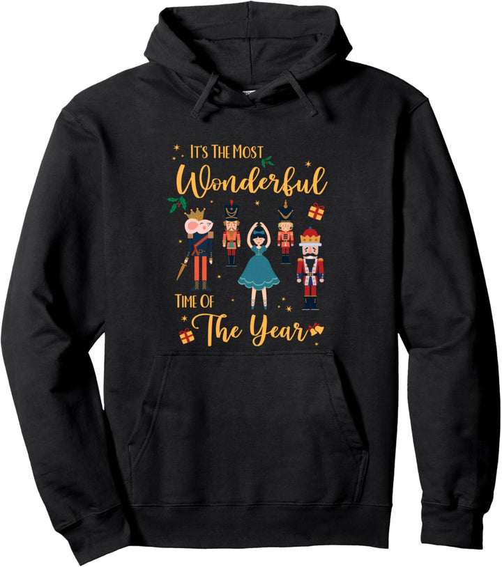 Märchen Klara Nussknacker Figur Prinz Ballett Weihnachts Pullover Hoodie