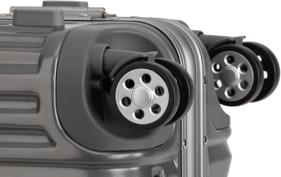 Travelhouse London Boardkoffer S-55cm · Aluminium Rahmen · Polykarbonat Hartschale · 2X TSA Zahlensc