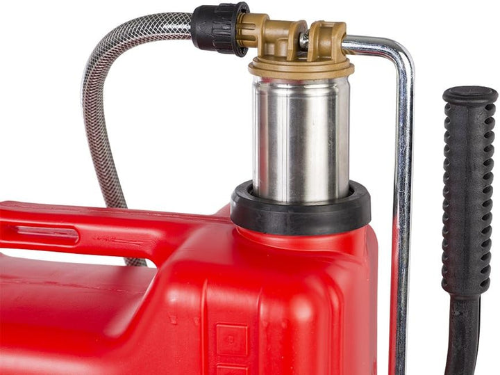 Dal Degan Venere Pumpe A Schulter, Pumpvorrichtung Edelstahl, 16 l, Rot
