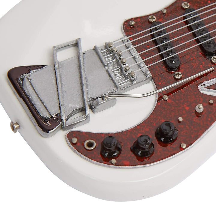 Axman Hank Marvin (The Shadows) Miniatur-Gitarren-Nachbildung, handgefertigt, Ornament, 1/4-Massstab
