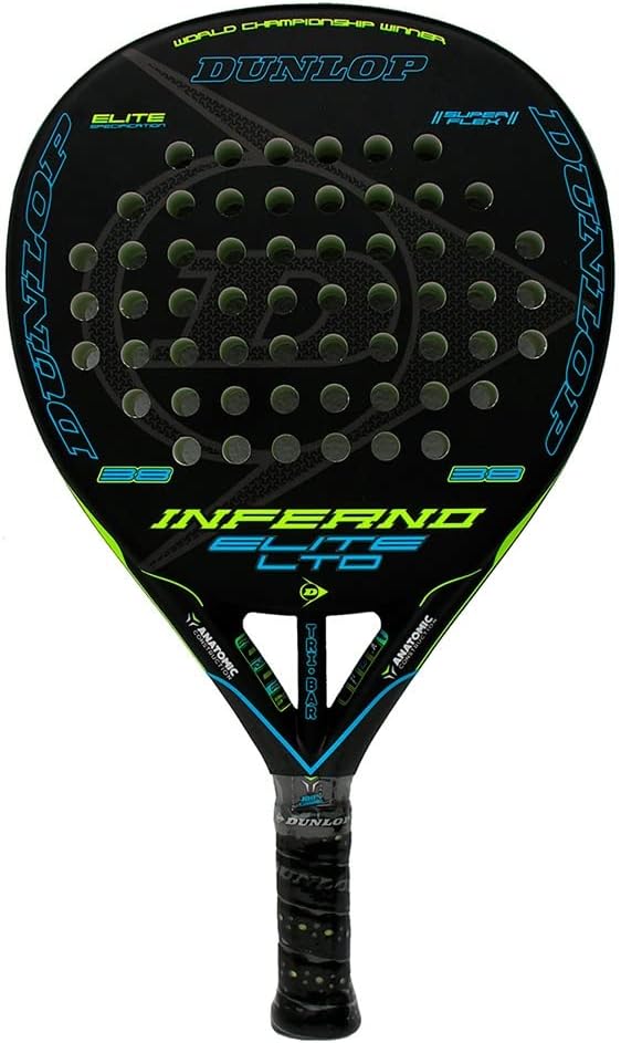 DUNLOP Unisex Inferno Elite Normal Gelb/Blau, Normal Gelb/Blau