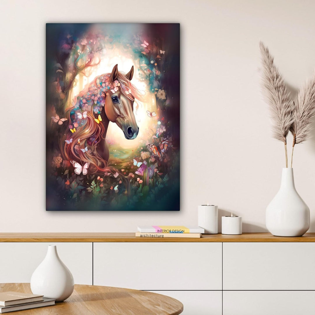 MuchoWow© Leinwände 60x80 cm Wall Decoration Bilder Kinderzimmer Mädchen Pictures Canvas Painting Wa