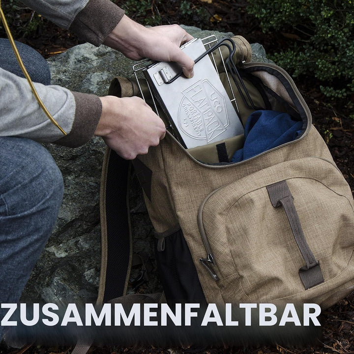 UCO Grill- und Feuerschale - Edelstahlgrill Grau S, Grau S