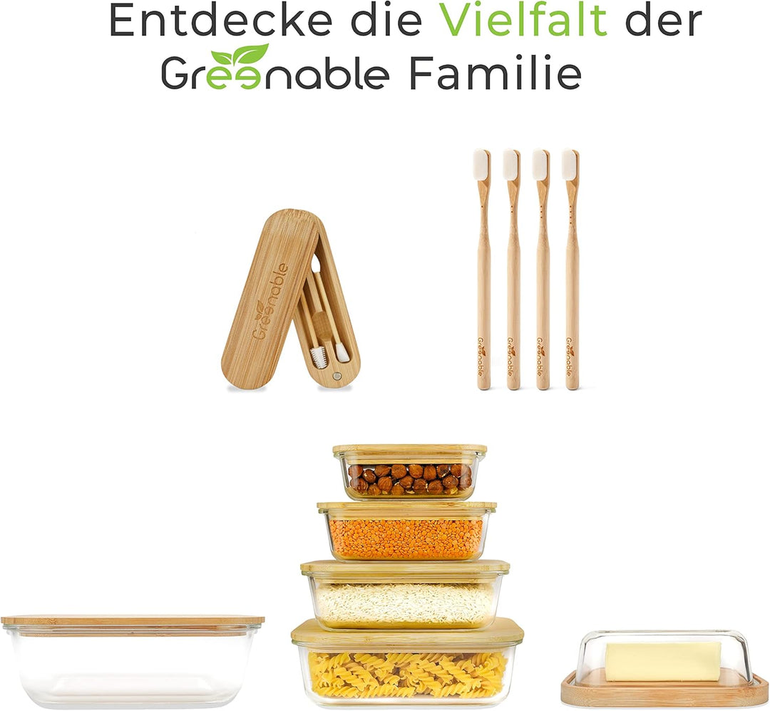 NEU: Greenable ® Premium Wetzstahl – Messerschärfer aus gehärtetem Stahl mit Holzgriff – Geeignet fü