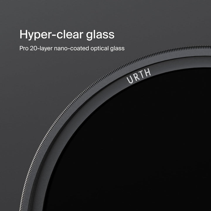 Urth 37 mm Graufilter ND64 (6 Stop) ND Filter (Plus+) 37mm, 37mm