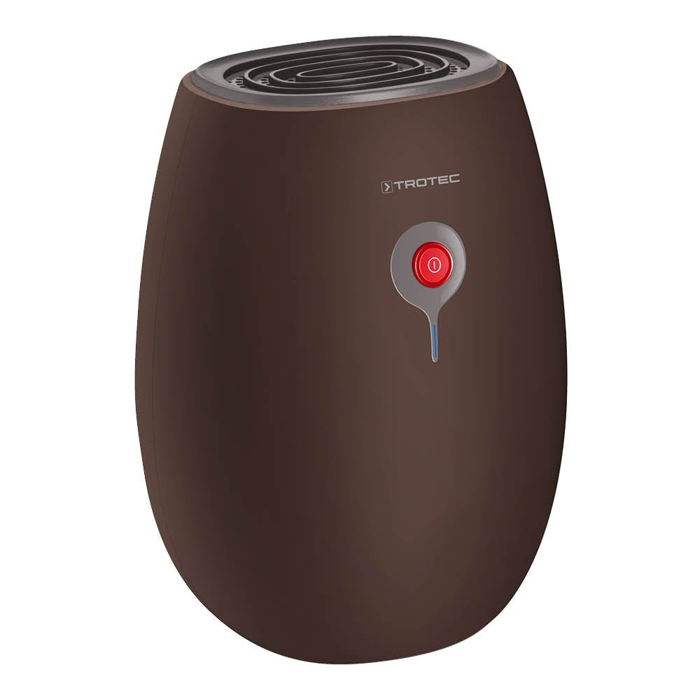TROTEC Luftentfeuchter elektrisch TTP 1 E – Leistung 0,22 L/Tag – 5 m² / 12,5 m³ – Raumentfeuchter b