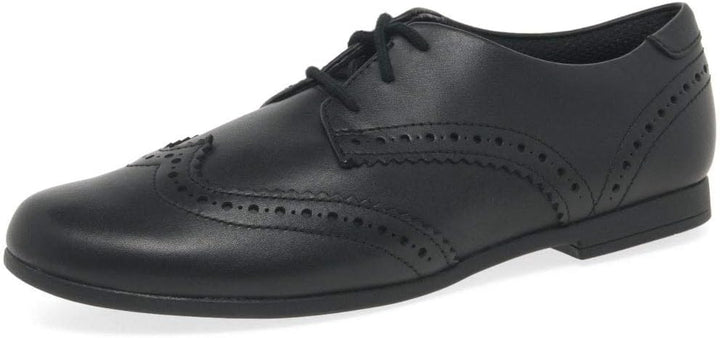 Clarks Damen Scala Lace Y Derbys 42 EU Schwarz, 42 EU Schwarz