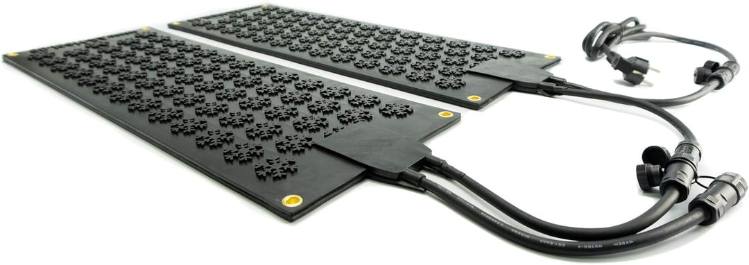 60x90cm Electric Rubber Heating Mat for Outdoor Entrance + cable Extender 3m 60x90cm Verlängerungska