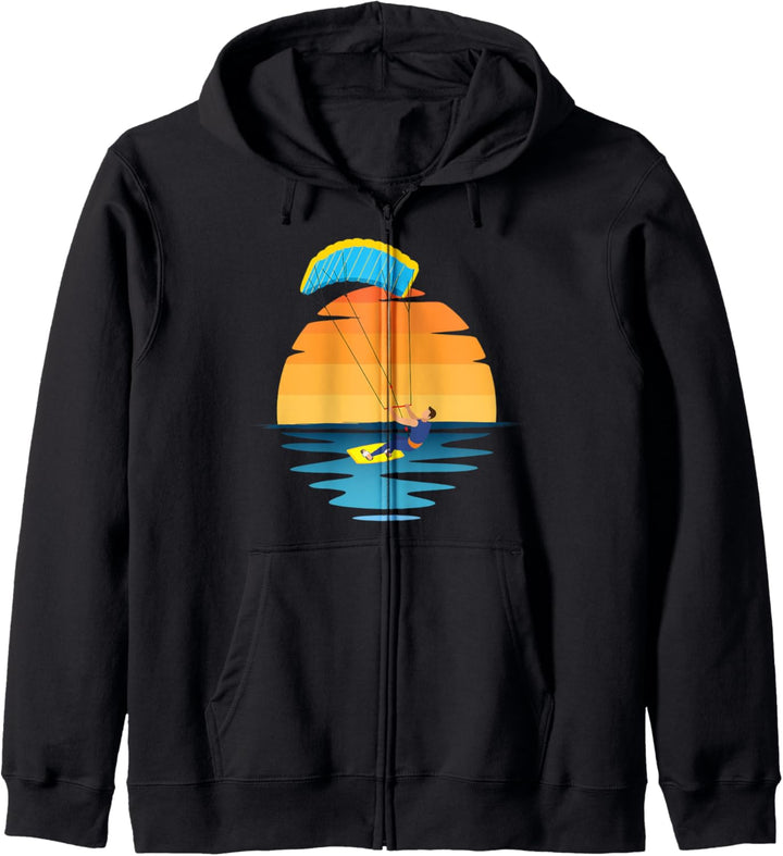 KiteSurf Lustiger KiteSurfing Geschenkidee Slogan Kapuzenjacke