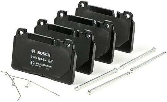 Bosch BP1689 Bremsbeläge - Vorderachse - ECE-R90 Zertifizierung - vier Bremsbeläge pro Set