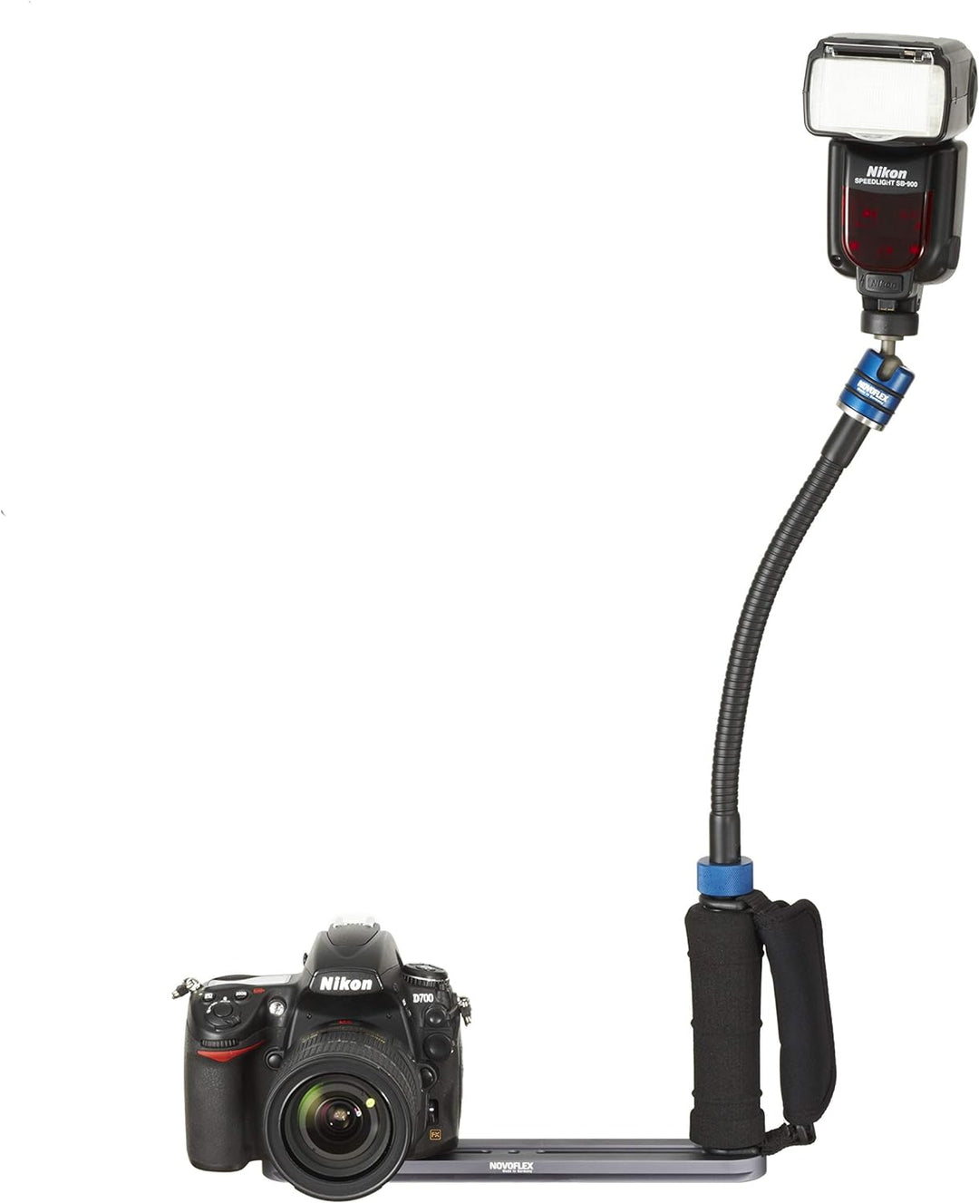 Novoflex Flash-Griff Slant VR-System