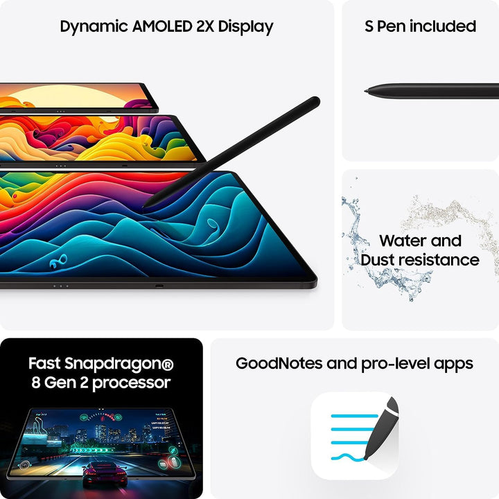 Samsung X916 Galaxy Tab S9 Ultra 256GB/12GB RAM 5G graphite