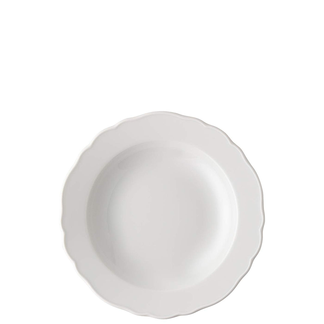 Hutschenreuther Maria Theresia Weiss Suppenteller 21 cm Fahne