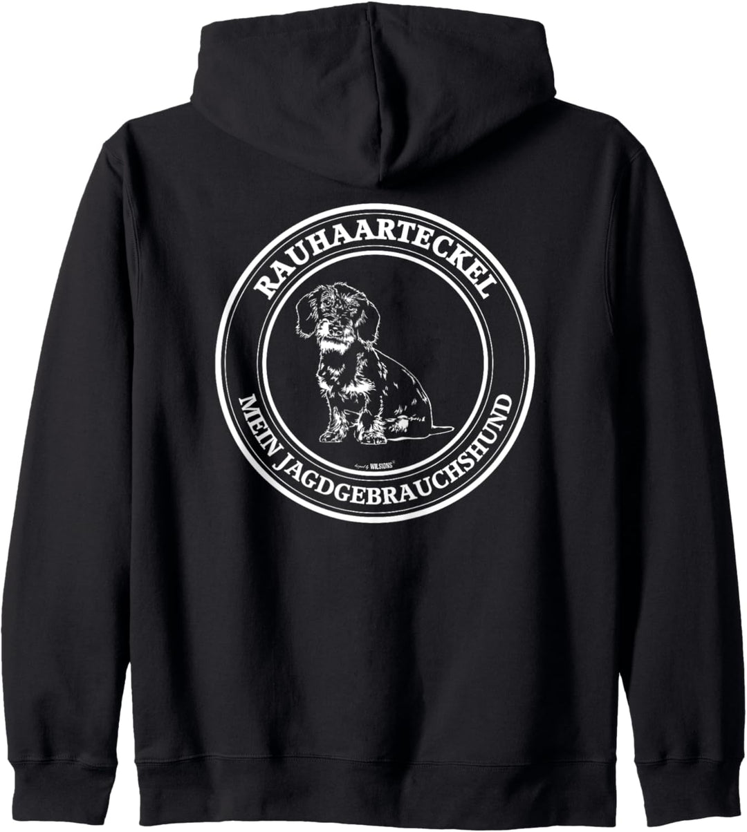 Rauhaarteckel Jagdgebrauchshund Jäger Jagdhunde Hunde Kapuzenjacke