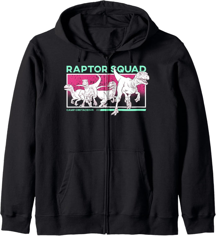 Jurassic World: Camp Cretaceous Raptor Squad Pink Kapuzenjacke