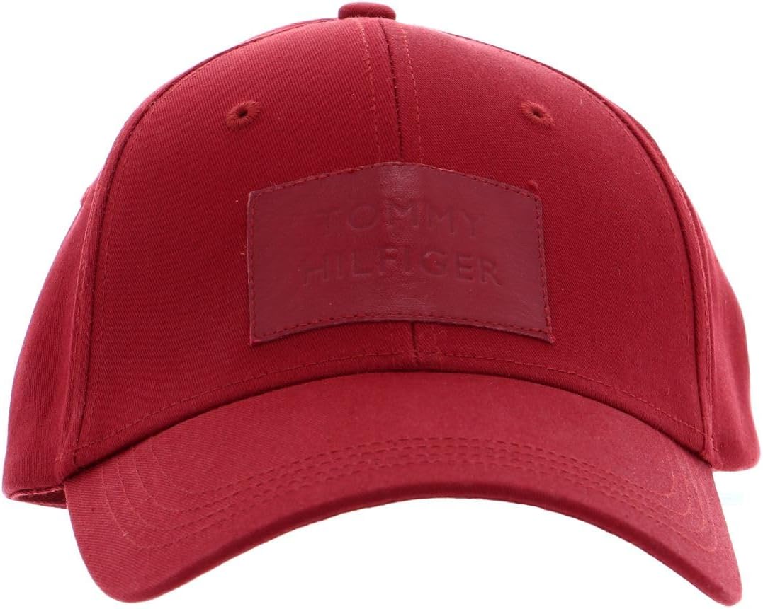 Tommy Hilfiger Baseballkappe mit Schirmlogo Verstellbarer Rücken Artikel AW0AW14156 Einheitsgrösse R