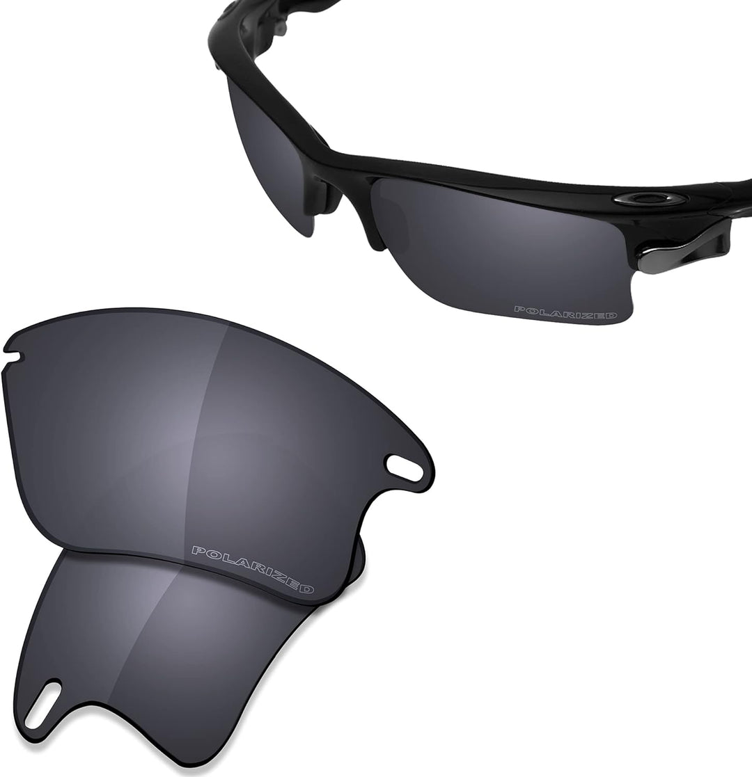 Saucer Premium-Ersatzgläser und Gummi-Kits für Oakley Fast Jacket XL OO9156 Sonnenbrillen High Defin