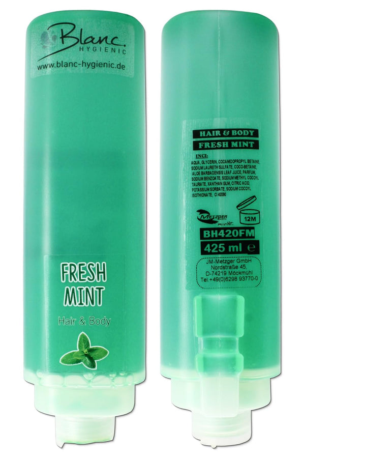 SET: Professionelles Shampoo-Duschgel-Set –12x425 ml–verschied. Düfte+4x Hlterung in verschied. Farb