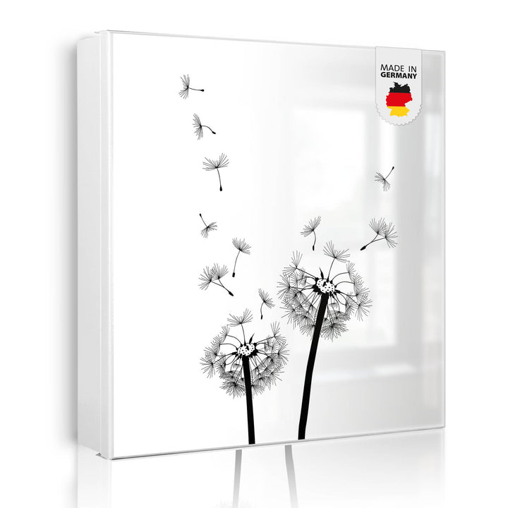 banjado Grosser Schlüsselkasten Metall - Schlüsselbox 30x30cm mit 32 Haken - Schlüsselkasten modern