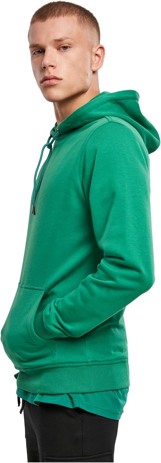 Urban Classics Herren Kapuzenpullover Basic Terry Hoody Männer Kapuzensweatshirt in vielen Farben er