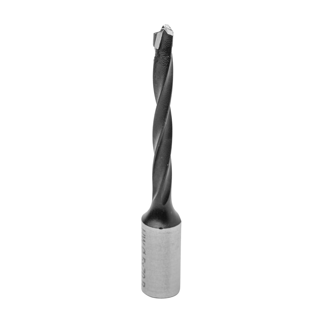 ENT 22281 Dübelbohrer HW, Schaft (S) 10 mm, Durchmesser (D) 5 mm, NL 43 mm, SL 20 mm, L 70 mm, Recht