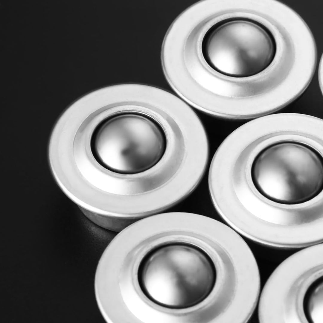Housoutil 20 Stück 5/8- Rollen- Kugellager 360º- Drehung Universal- Kugelrollen Universal- Förderrol