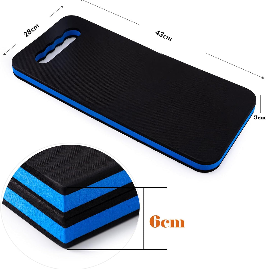 FOSHIO 2Stück Kniekissen klappbar Sitzkissen Mehrzweckkissen Ideal für Arbeiten in Gärten, Häusern u