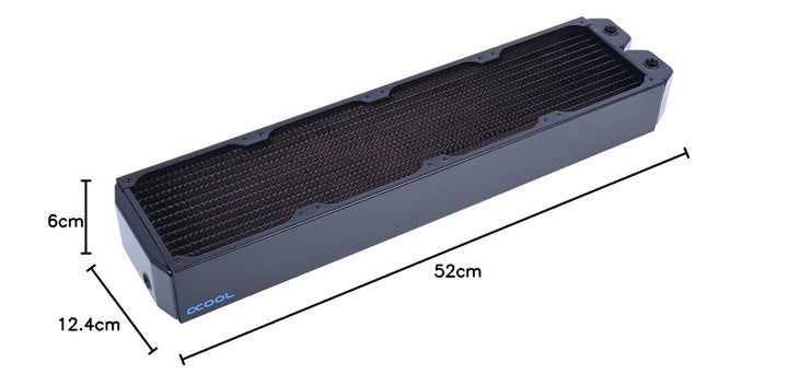 Alphacool 14175 NexXxoS UT60 Full Copper 480mm Radiator Wasserkühlung Radiatoren