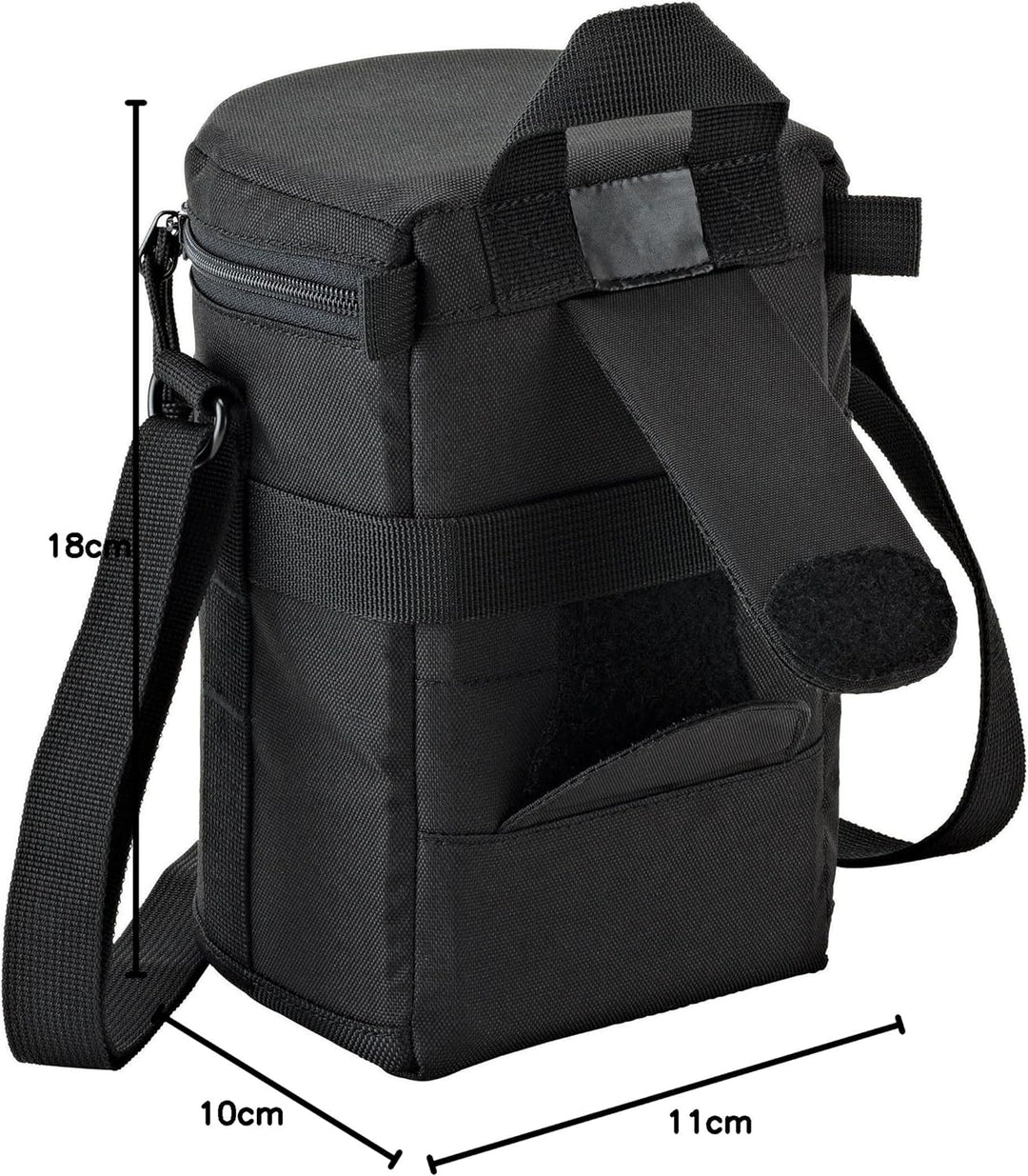 Lowepro LP36980 Objektivtasche 11 x 18 cm schwarz 11 x 18cm Single Schwarz, 11 x 18cm Single Schwarz