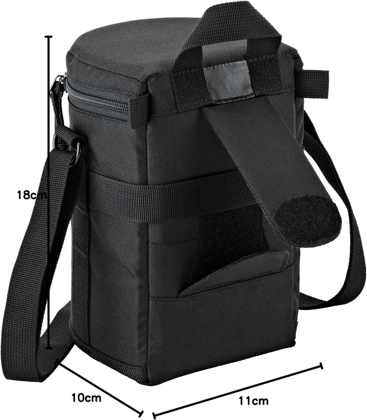 Lowepro LP36980 Objektivtasche 11 x 18 cm schwarz 11 x 18cm Single Schwarz, 11 x 18cm Single Schwarz