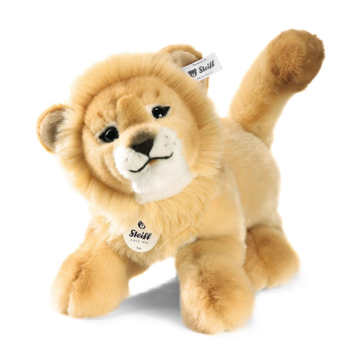 Steiff 065651 Tiere Schlenker Leo Löwe, Blond, 28 cm, Blond