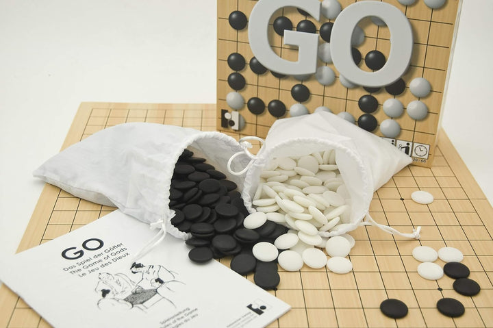 Hebsacker Verlag - Go. Das Spiel der Götter (Go-Spiel mit DREI Brettgrössen)