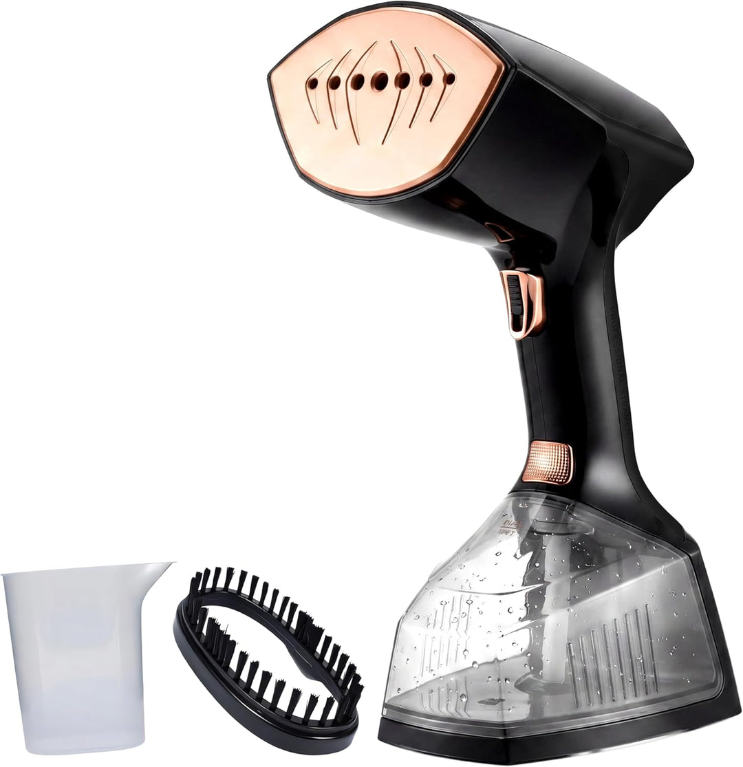 Retoo Steamer Dampfglätter mit 300ml Wassertank, 2000W, Dampfbügeleisen 45g/min, Reise Dampfglätter,