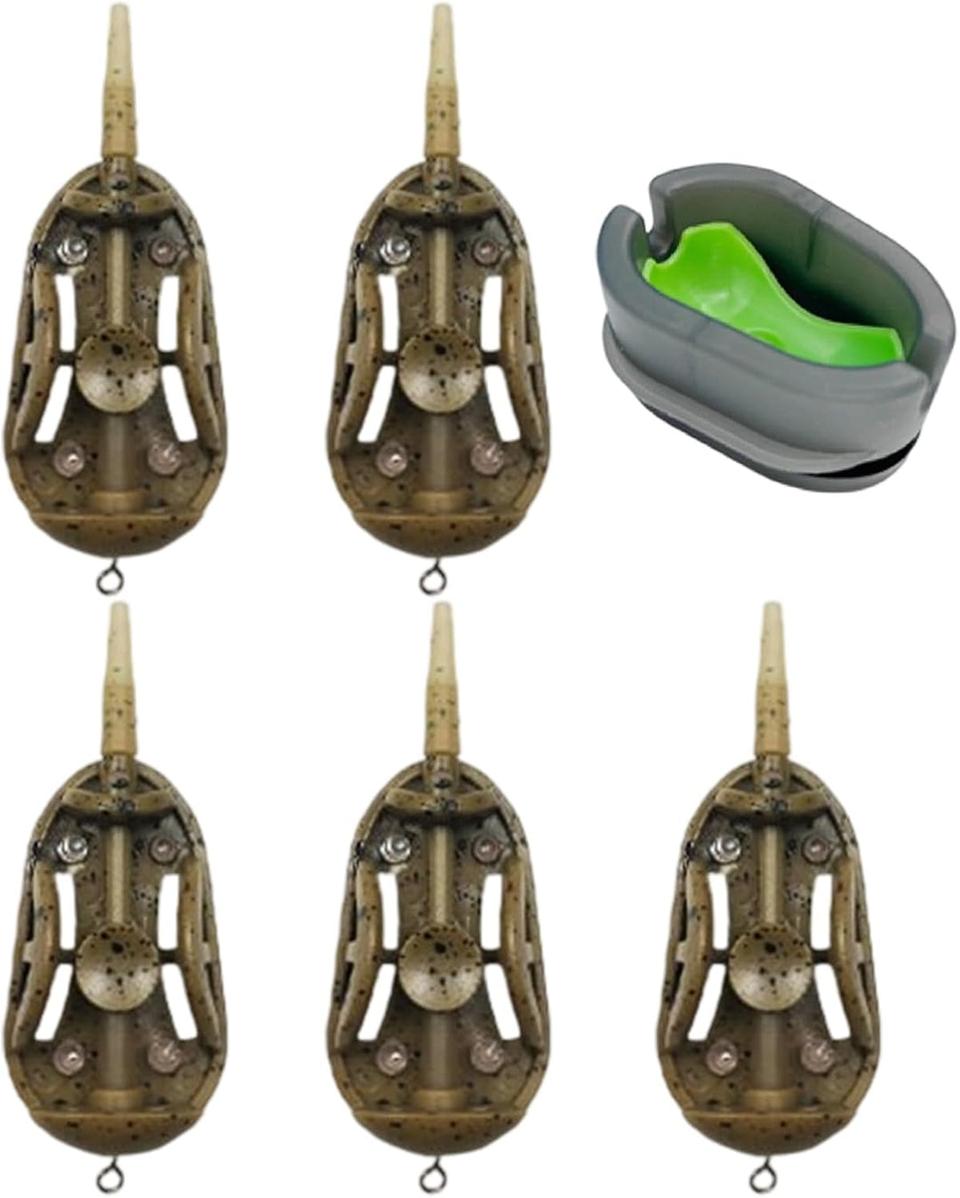 Method Feeders Für Karpfenangeln - Method Feeder Rig Set,Rostfreies Fischfangzubehör Set Für Teich F