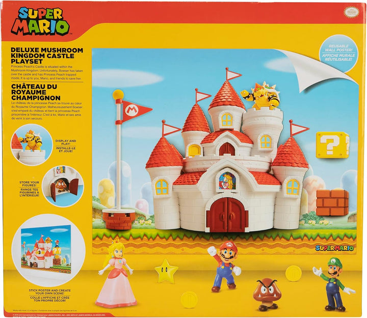 Nintendo NINTENDO SUPER Mario PILZ-PALAST +Figur, 70843-4L, Mehrfarbig, Mehrfarbig