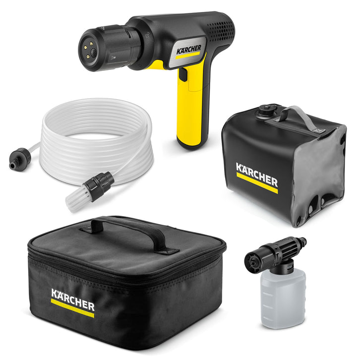 Kärcher Druckreiniger OC Handheld Compact Adventure, Mitteldruck, max. 15 bar, klappbar, USB-C-Ansch
