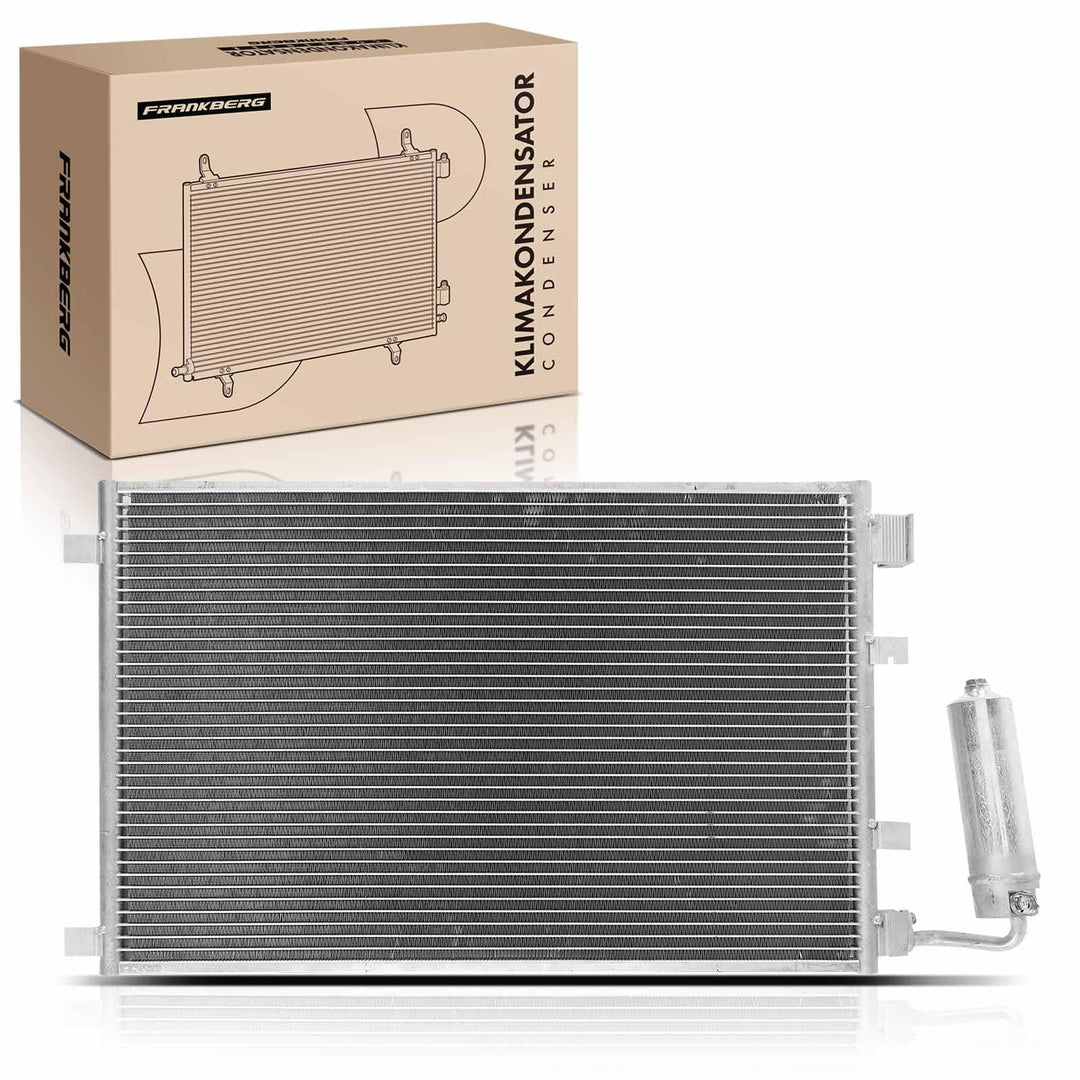 Frankberg Kondensator Klimaanlage mit Trockner Kompatibel mit Qashqai +2 I 1.6L 2007-2013 Qashqai +2
