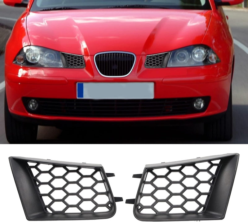 2 Stück Frontstossstange Oberer Grill Front Oberer Grill Frontstossstange Oberer Grill Links Rechts