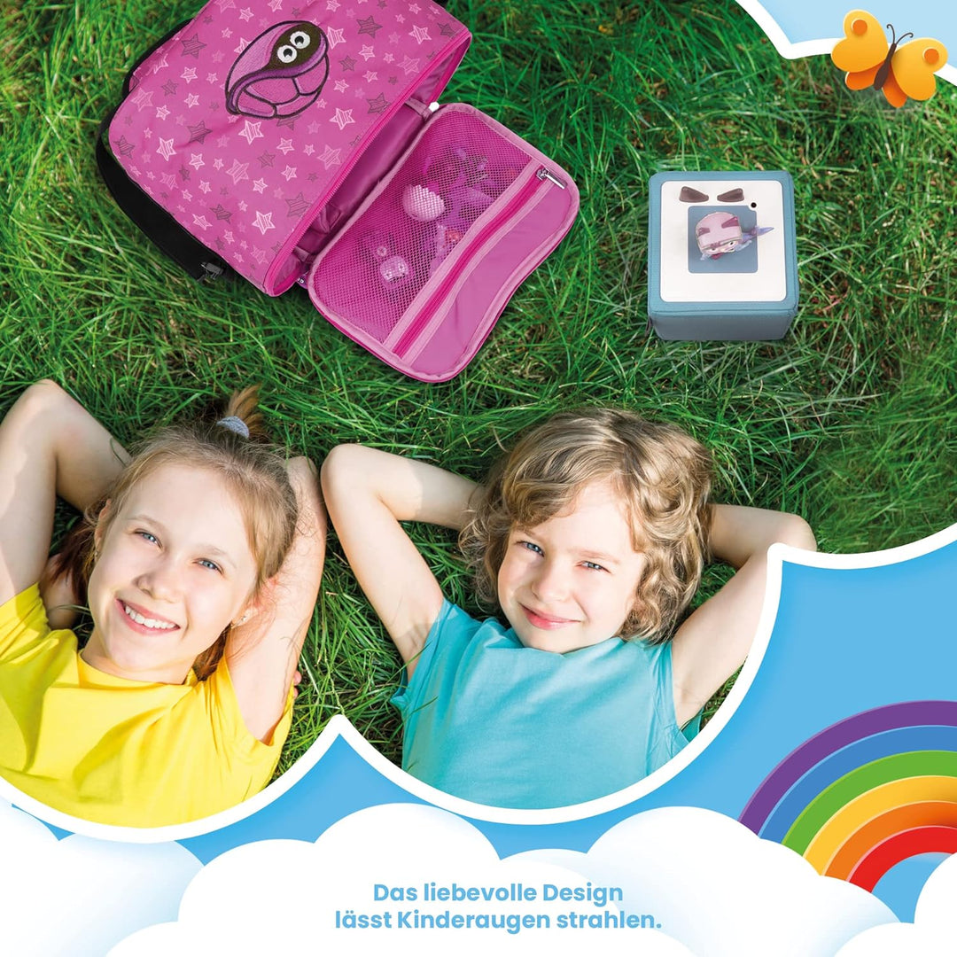 fridoli Toniebox Tasche mit Schultergurt | für Toniebox Starterset und Zubehör | pink | Immer Alles