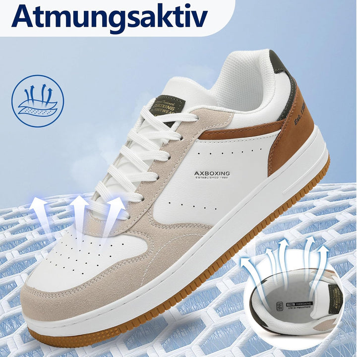 AX BOXING Sneaker Herren Schuhe Mode Herrenschuhe Freizeitschuhe Walkingschuhe Atmungsaktiv Trainers