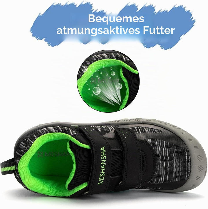 Mishansha Atmungsaktiv Laufschuhe für Jungen Mädchen Leicht Kinder Turnschuhe Low-Top Sneakers Beilä