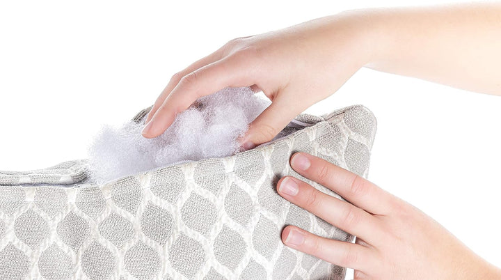 Todocama - Füllung aus 100% Polyester - silikonisierte Hohlfaser - (1 kg) - Füllung für Kissen, Kiss