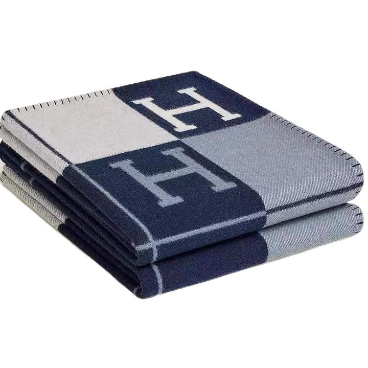 Luxusdecke aus Kaschmir & Wolle – Perfekte Kuscheldecke für Sofa & Sessel, Stilvoll und Wärmend, Ide