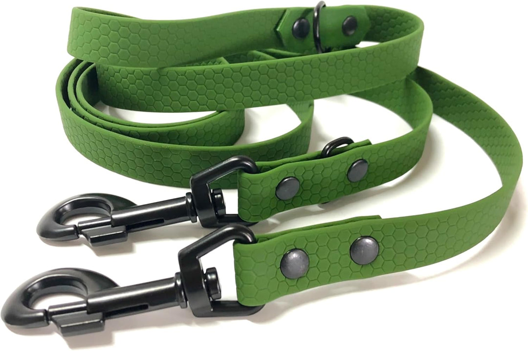 3-fach verstellbare Leine, Hundeleine aus Hexa-Gurtband (4m), 4m
