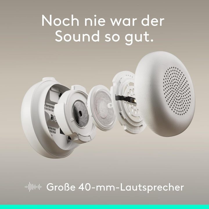Logitech Zone Wired 2 – Headset mit Geräuschunterdrückung und Adaptive Hybrid-ANC, USB-C mit USB-A-A