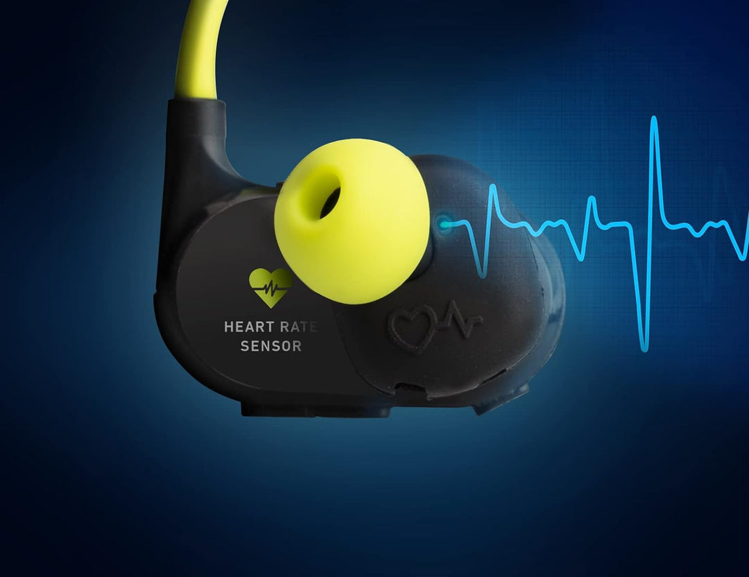 SBS HEART RATE RUNNER Sport-Ohrhörer mit Herzfrequenzmessung, flexiblem Kopfband, Answer/End-Taste,