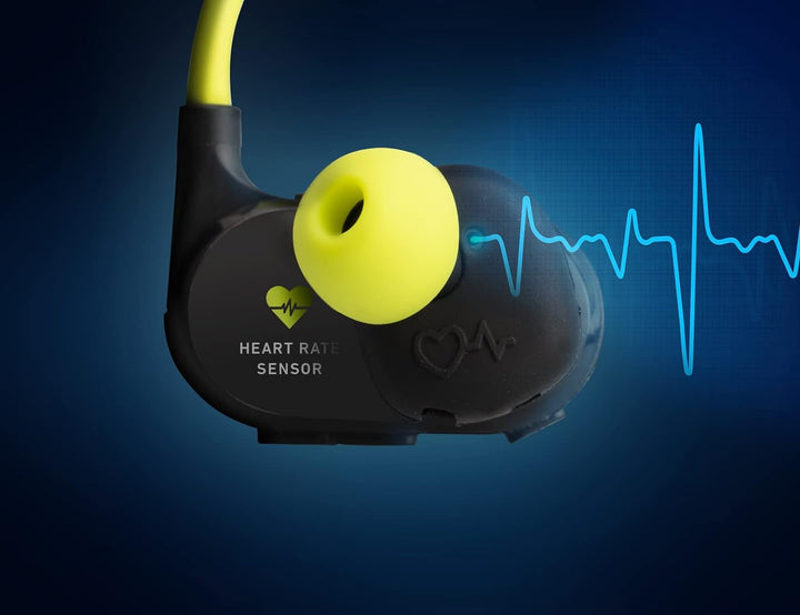 SBS HEART RATE RUNNER Sport-Ohrhörer mit Herzfrequenzmessung, flexiblem Kopfband, Answer/End-Taste,